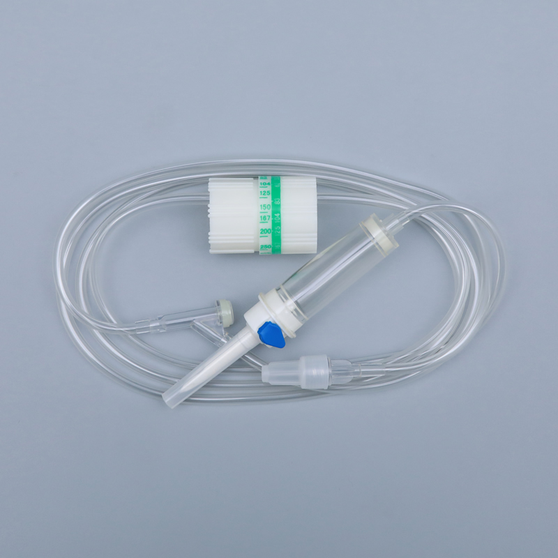 Infusion set, precision regulator
